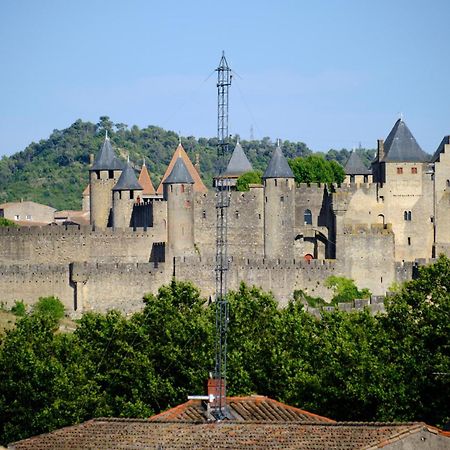 Mon Toit Carcassonnais •Hypercentre •Terrasse •Vue Daire Carcassonne Dış mekan fotoğraf